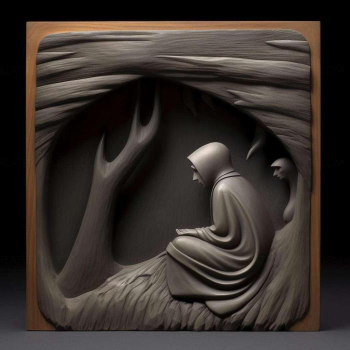 نموذج ثلاثي الأبعاد لآلة CNC 3D Art 